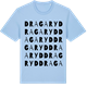 Blue Soul t-shirt med Dragaryd ordlek t-shirt