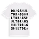 Dragshult ordlek t-shirt