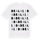Drakalida ordlek t-shirt