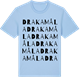 Blue Soul t-shirt med Drakamåla ordlek t-shirt