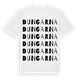 Dungarna ordlek t-shirt