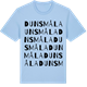 Blue Soul t-shirt med Dunsmåla ordlek t-shirt