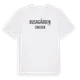 White t-shirt med Dusagården i Sverige t-shirt