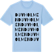 Blue Soul t-shirt med Duvholmen ordlek t-shirt