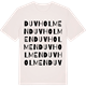 Vintage White t-shirt med Duvholmen ordlek t-shirt