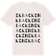 Vintage White t-shirt med Ekbacken ordlek t-shirt