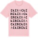 Pink Cotton t-shirt med Ekebacken ordlek t-shirt