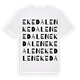 Ekedalen ordlek t-shirt