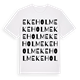 Ekeholm ordlek t-shirt