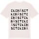 Vintage White t-shirt med Ekenäset ordlek t-shirt