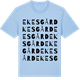 Blue Soul t-shirt med Ekesgård ordlek t-shirt