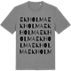 Mid Heather Gray t-shirt med Ekholma ordlek t-shirt