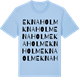 Blue Soul t-shirt med Eknaholm ordlek t-shirt