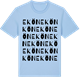 Blue Soul t-shirt med Ekön ordlek t-shirt