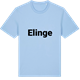 Blue Soul t-shirt med Elinge fetstil t-shirt