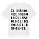Elinsholm ordlek t-shirt