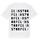 Elinstorp ordlek t-shirt