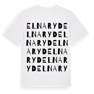 Elnaryd ordlek t-shirt – ekologisk bomull t-shirt från Pinshirt