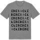 Mid Heather Gray t-shirt med Enebacken ordlek t-shirt