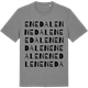 Mid Heather Gray t-shirt med Enedalen ordlek t-shirt