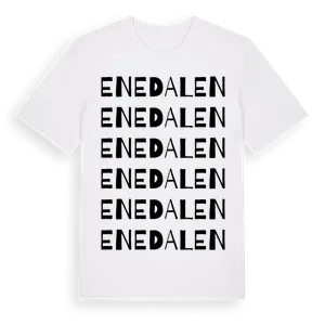 Enedalen ordlek t-shirt – ekologisk bomull t-shirt från Pinshirt