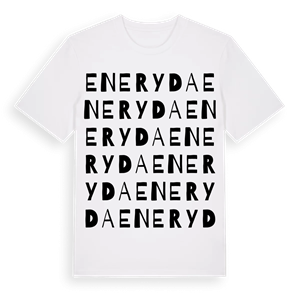 Eneryda ordlek t-shirt – ekologisk bomull t-shirt från Pinshirt