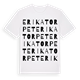 Erikatorpet ordlek t-shirt