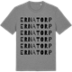 Mid Heather Gray t-shirt med Ernatorp ordlek t-shirt