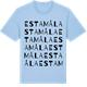 Blue Soul t-shirt med Estamåla ordlek t-shirt