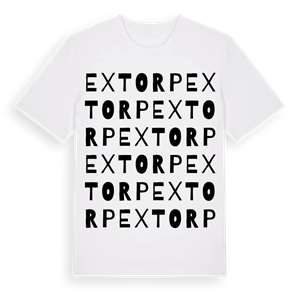 Extorp ordlek t-shirt – ekologisk bomull t-shirt från Pinshirt