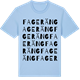 Blue Soul t-shirt med Fageräng ordlek t-shirt