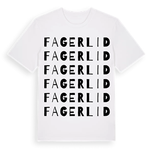 Fagerlid ordlek t-shirt – ekologisk bomull t-shirt från Pinshirt