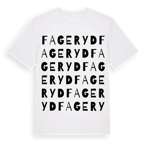Fageryd ordlek t-shirt – ekologisk bomull t-shirt från Pinshirt