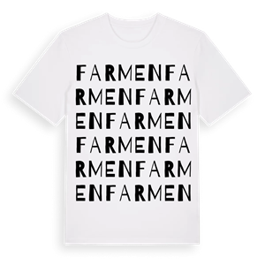 Farmen ordlek t-shirt – ekologisk bomull t-shirt från Pinshirt