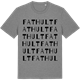 Mid Heather Gray t-shirt med Fathult ordlek t-shirt