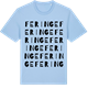 Blue Soul t-shirt med Feringe ordlek t-shirt