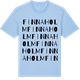 Blue Soul t-shirt med Finnaholm ordlek t-shirt