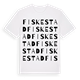 Fiskestad ordlek t-shirt