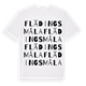 Flädingsmåla ordlek t-shirt