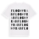 Flogmyran ordlek t-shirt