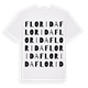 Florida ordlek t-shirt