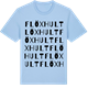 Blue Soul t-shirt med Flöxhult ordlek t-shirt