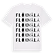 Flöxmåla ordlek t-shirt