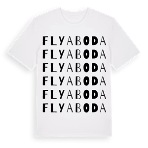 Flyaboda ordlek t-shirt – ekologisk bomull t-shirt från Pinshirt