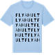 Blue Soul t-shirt med Flyahult ordlek t-shirt