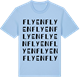 Blue Soul t-shirt med Flyen ordlek t-shirt