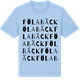 Blue Soul t-shirt med Fölabäck ordlek t-shirt