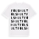 Fölshult ordlek t-shirt