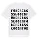 Förebergsskogen ordlek t-shirt