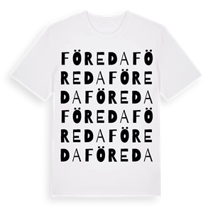 Föreda ordlek t-shirt – ekologisk bomull t-shirt från Pinshirt